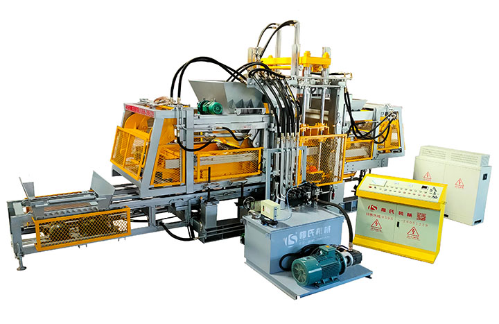 LS—歐版系列PC仿石磚機、透水磚機、路沿石磚機等多功能一體機