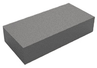 免托板磚機(jī)做的標(biāo)磚