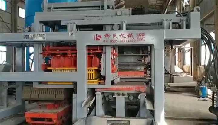 伺服移模免托板磚機