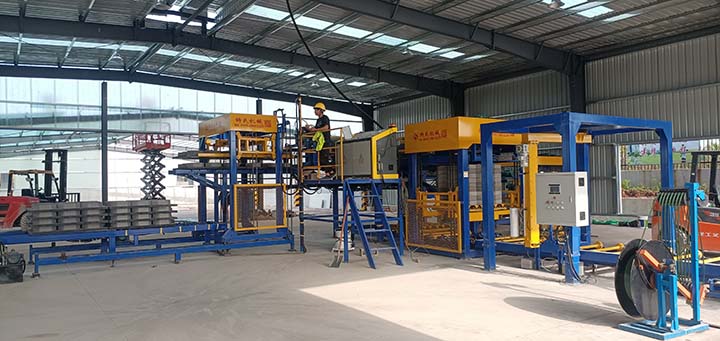 LS18-20 生態(tài)水泥免燒磚機(jī)運(yùn)用案例