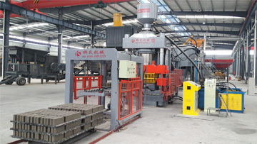 液壓磚機(jī)處理固廢、泥巴磚