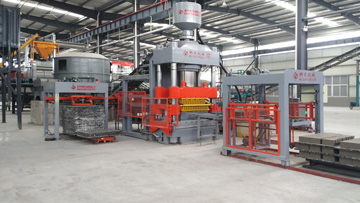 液壓磚機(jī)處理固廢、泥巴磚